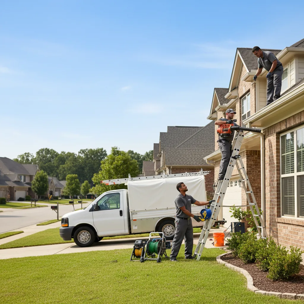 Home Gutter Service in Midwest City, OK near me